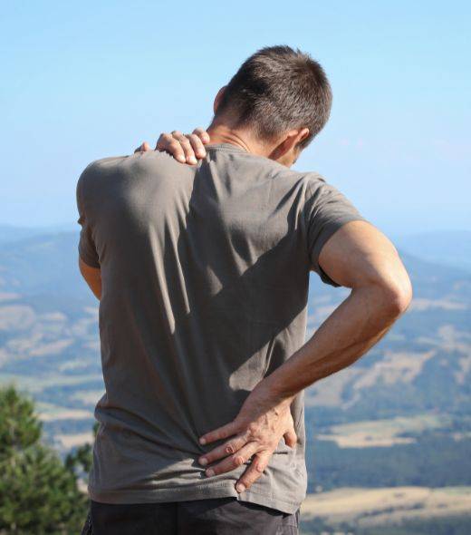 hiking back pain